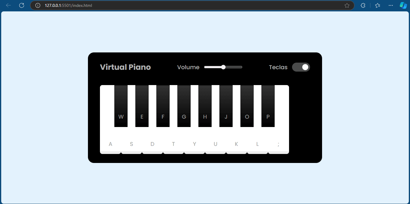 Piano Virtual